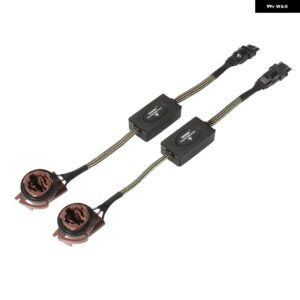 C8モデルデコーダー アンチフリッカーCANバス抵抗器 高速ハイパーフラッシュを回避 ウィンカーフラッシュライト ダッシュボード エラーコード - 3157D-US