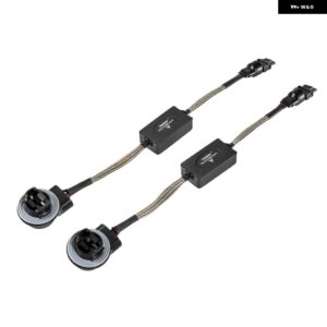 C8モデルデコーダー アンチフリッカーCANバス抵抗器 高速ハイパーフラッシュを回避 ウィンカーフラッシュライト ダッシュボード エラーコード - 3157-EU