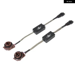 C8モデルデコーダー アンチフリッカーCANバス抵抗器 高速ハイパーフラッシュを回避 ウィンカーフラッシュライト ダッシュボード エラーコード - 3157-CK-US