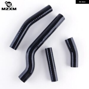 2003-2009 ヤマハ YZ450F WR450F シリコン ラジエーター クーラントホースキット - black