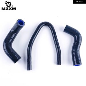 2006-2015 カワサキ NINJA 650R EX-6 ER6F ER6N シリコン ラジエーター クーラントホースキット - black