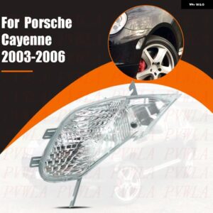 ポルシェ カイエン 2003 - 06 車 フロント バンパー ウィンカー サイドライト ランプ インジケーター 95563103301 95563103400 - 1 PC Left