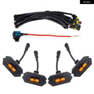 フォード レンジャー T9 2023-2024 フロント ラジエーター グリル LEDライト アンバー ホワイト デイタイム ランニングライト ドライビング フォグランプ - Amber shell Amber