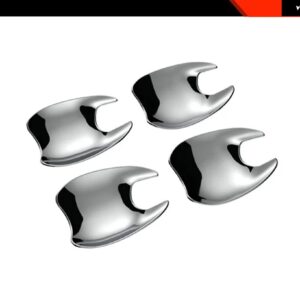 ドアハンドル ボウルカバー ステッカー 2025年式 スズキ フロントス WDB3S WEB3S クロームアクセサリー - Silver