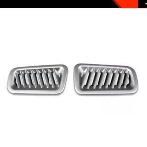 2025年式 トヨタ グランドハイランダー エアコン 吹き出し口カバー フレーム 内装 アクセサリー - Silver