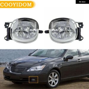 フロント バンパー フォグランプ レクサスES350 2007-2009ドライビングランプ ヘッドライト フロント フォグランプ 車ランニング フォグランプ アセンブリ - Left and Right