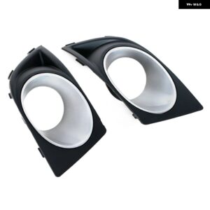 車用フロント バンパー フォグランプ ライトカバー スバル レガシィ 2008 2009 ヘッドライト フレーム トリム 蓋 ベゼル 57731AG36A 57731AG37A - Left and Right