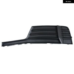 1/2PCS フロント バンパー フォグランプ グリル カバー アウディ A3 ハッチバック 2016 - 20 ABS フォグランプ フレーム カーアクセサリー - Only 1 Left