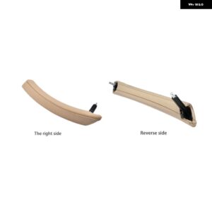 車右側フロントドア内側プルハンドル アームレスト カバー アセンブリ 51416983672 BMW E60 E61 2006-2010 LHD - black