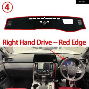 ダッシュボード カバー ダッシュボード マット カーペット パッド レクサス LX600 LX700H 2022 2023 2024 2025 シェード ケープ ブランケット - Right Hand Red Edge