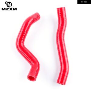 2008-2018 カワサキ KFX450R KFX450 R シリコン ラジエーター クーラントホース パイプ キット - Red