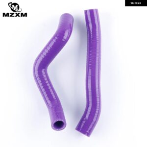 2008-2018 カワサキ KFX450R KFX450 R シリコン ラジエーター クーラントホース パイプ キット - Purple