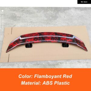BMW Z4 E89 クーペ リア トランク リッド ダックテール カースポイラー ウィング ABS ブラック カーボン ホワイトカラー 外装 - Flamboyant Red