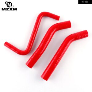 2006-2018 ホンダ TRX450R TRX450ER シリコンクーラント パイプ ラジエーター ホースキット - Red