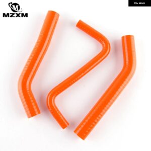 2006-2018 ホンダ TRX450R TRX450ER シリコンクーラント パイプ ラジエーター ホースキット - Orange