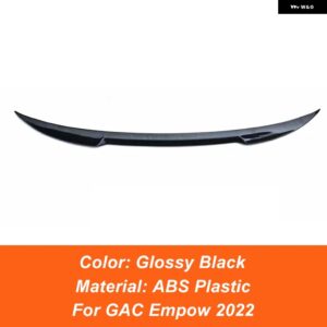 GAC EMPOW 2022 車用フロント バンパー アンダーチン リップスプリッター スポイラー ガード リア トランク リッドスポイラー ウィング テールアクセサリー - Carbon Printing2