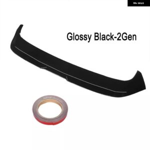 リアルーフスポイラー +リアサイドウィンドウスポイラー VW GOLF 7 GOLF 7.5 MK7 MK7.5 VII 2015-2020 アクセサリー 自動車 外装 パーツ HOT - glossy black 2 gen