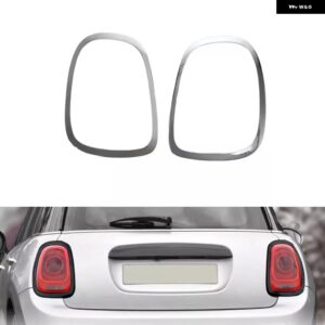 MINI COOPER F55 F56 F57 ONE S JCW 2014-2021 フロント ヘッドライト リア テールライト サラウンド トリム スタイリング 外装 装飾 カバー - Chrome Tail lights