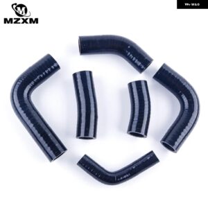 2005 2006 ホンダ CBR600RR シリコン クーラント ラジエーター ホース パイプ キット - black