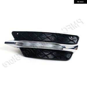 フロント バンパー DRL グリル グリル LED デイタイム ランニングライト DRL フォグランプ メルセデス ベンツ W204 C クラス 2012 2013 2014 - Only 1 Left