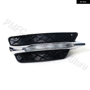 フロント バンパー DRL グリル グリル LED デイタイム ランニングライト DRL フォグランプ メルセデス ベンツ W204 C クラス 2012 2013 2014 - Only 1 Right