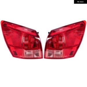 日産 キャシュカイ 2007 2008 2009 2010 リア テールライト シグナルブレーキランプ バルブ 無 内側外側 テールライト カーアクセサリー - Outside-1 Pair