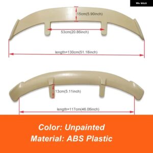 VW シロッコ 2009 10 11 12 13 14 15 16 17 18 スタンダードモデル リアルーフ トランク リッド カースポイラー ウィング 外装 アクセサリーパーツ - Unpainted