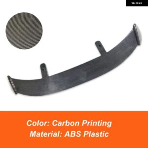 VW シロッコ 2009 10 11 12 13 14 15 16 17 18 スタンダードモデル リアルーフ トランク リッド カースポイラー ウィング 外装 アクセサリーパーツ - Carbon Printing