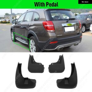 シボレー キャプティバ 7 スポーツ 2011 - 17 フェンダー マッドガード ガード スプラッシュ フラップ マッドガード - With PEDAL