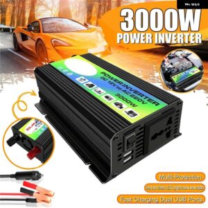 キーワード W パワーインバーター 安全 機能 DC V パワーインバーター ボートカーコンバーター 入力電圧 DC V V - DC12V to AC220V