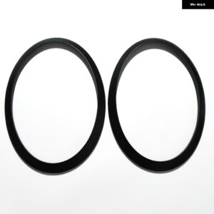 MINI F55 F56 F57 COOPER S JCW ONE 2014-2021 フロント ヘッドライト / リア テールライト サラウンド トリム リング スタイリング ライトデコレーション - Matte Headlights