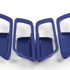 2016 - 19 2021 4個 カーボン ABS 車内ドアシェイクハンドハンドルカーアクセサリー トヨタ C-HR CHR C HR - c