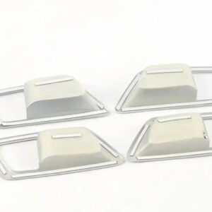 2016 - 19 2021 4個 カーボン ABS 車内ドアシェイクハンドハンドルカーアクセサリー トヨタ C-HR CHR C HR - b