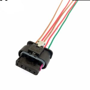 オキシセンサーコネクタ フラット5ピン スクエア4ピン プラグソケット BOSCH CUMMINS - For bosch