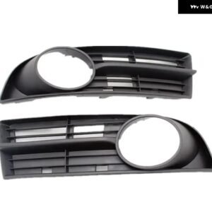 VW トゥーラン 2002-06 カー スタイリング フロント凸レンズ フォグランプ ライト ワイヤー ハーネス フォグ グリル カバー - pair grille