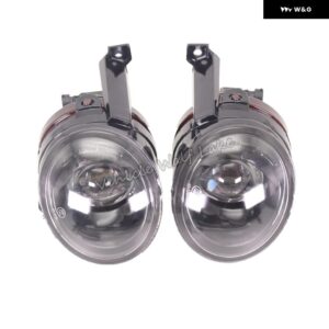 VW トゥーラン 2002-06 カー スタイリング フロント凸レンズ フォグランプ ライト ワイヤー ハーネス フォグ グリル カバー - Pair Light