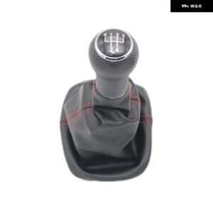 ゴルフ 4 MK4 1998-04 車 5/6速 23MM 挿入穴 車用ギアスティック シフト レベルノブ レザー ブーツ - 5 speed