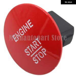 キーレスゴースタートストップ プッシュ ボタン 車 エンジン イグニッション スイッチ2215450714 メルセデス ベンツ W205 W212 W164 W166 W221 - Red