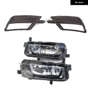 VW キャディ 2016-19 カー スタイリング ハロゲン フォグランプ ライト グリル カバー ワイヤー ハーネス アセンブリ - pair light grille