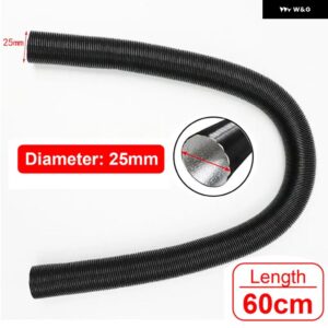 カーオート 25MM ディーゼル パーキング ヒーター エアインテーク フィルター サイレンサー クリップ付き EBERSPACHER WEBASTO DOMETIC - 60cm Pipe