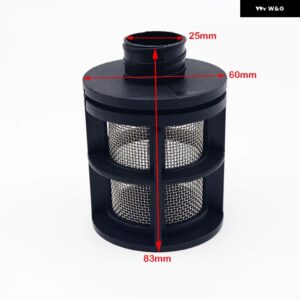 カーオート 25MM ディーゼル パーキング ヒーター エアインテーク フィルター サイレンサー クリップ付き EBERSPACHER WEBASTO DOMETIC - Filter 2