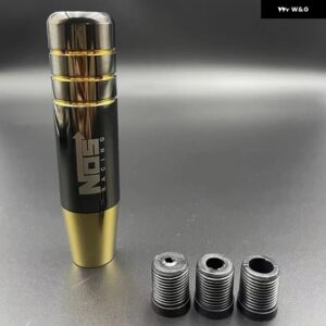 カーアクセサリー スタイル 13CM 18CM アルミ製 車用 ギア シフト ノブ シフター レバー ヘッド 汎用 カー マニュアル トランス ミッション - 13cm