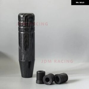 カーボントランス ミッション ギアスティック レバー シフター ノブ13CM / 9CMスタイリッシュな 汎用 カーアルミ マニュアル ギア シフト ノブスティック - 13cm