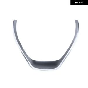BMW 3シリーズ F30 F31 F34 2013 - 2018 F20 2012-2019 ABS カー ステアリングホイール 装飾 カバー トリム アクセサリー - abs　silver