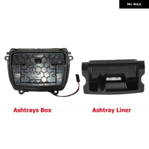 カーセンター コンソール 灰皿 ボックス 灰ケースカバー 51169206347 BMW 5シリーズ F10 F11 F18 520 523 525 528 530 2010-2017 - 1 Set