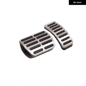 LHD カー パッド フットレスト フォルクスワーゲン ポロ VW ゴルフ 4 ボーラ ビートル RSI GTI R32 アウディ A3 SEAT ステンレス ペダル パッド - AT2PCS