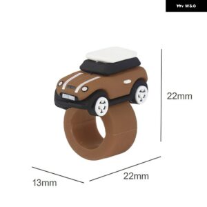 シリコン 汎用 ミニクーパーF55 F56 F60 R55 R56 R60 R61アクセサリー ステッカー 車AC CDノブスタートストップ ボタン リングカバー - I