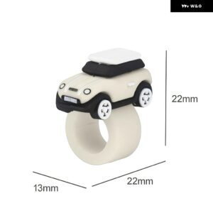 シリコン 汎用 ミニクーパーF55 F56 F60 R55 R56 R60 R61アクセサリー ステッカー 車AC CDノブスタートストップ ボタン リングカバー - J