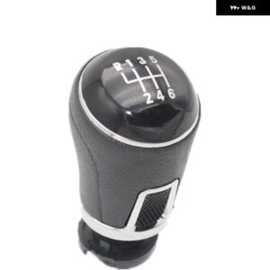 VW ポロ 6R 6C 2009-18 カー スタイリング 5/6速ギアスティック ギア シフト ノブ ブーツ - 6 Speed Knob
