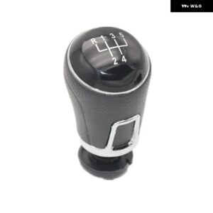 VW ポロ 6R 6C 2009-18 カー スタイリング 5/6速ギアスティック ギア シフト ノブ ブーツ - 5 Speed Knob